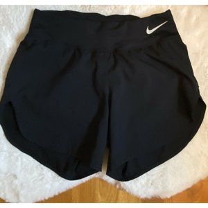 Nike Women's Elevate 3” Dri-Fit Track Running Shorts sz Small 4" Black